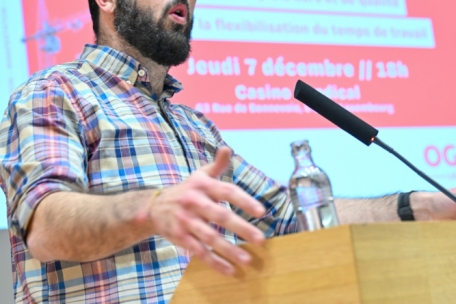 Jean-Luc De Matteis, Zentralsekret&auml;r des OGBL-Syndikats Bau, Bauhandwerk und Metallkonstruktionen