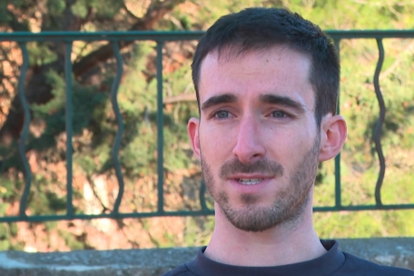 … als ihm vom 26-jährigen Studenten Fabien Accidini eine Mitfahrgelegenheit angeboten wurde