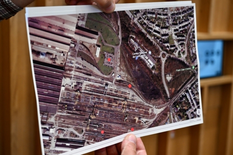 Das Stahlwerk und seine Umgebung