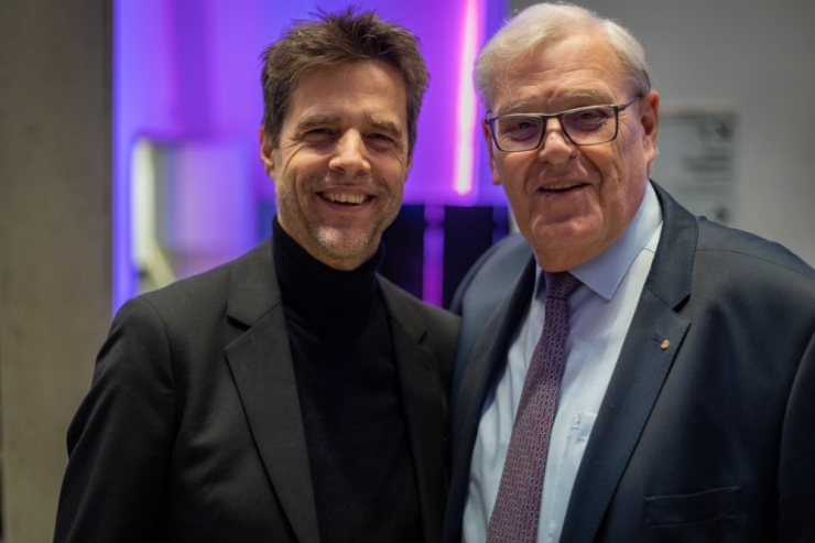 Alain spannt den Bogen / Eugène Prim, Mitbegründer der „Solistes européens Luxembourg“: „Alle klatschten in die Hände und ich war Präsident“