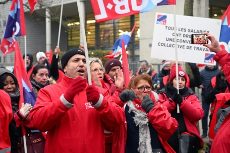 OGBL / 0,1 Prozent Erhöhung ist „eklatanter Spott“: Gemeinschaftsgastronomie protestiert erneut