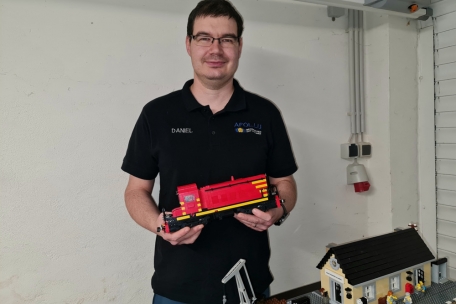 Daniel Dax ist seit 20 Jahren begeisterter Modellbahner