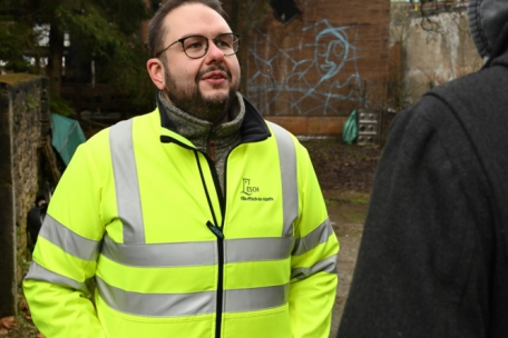 Der Escher Bürgermeister war die ganze Nacht vor Ort