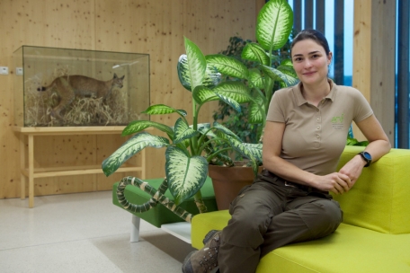 Marianne Jacobs, Verantwortliche bei der Natur- und Forstverwaltung für den Bereich Jagd<br />
