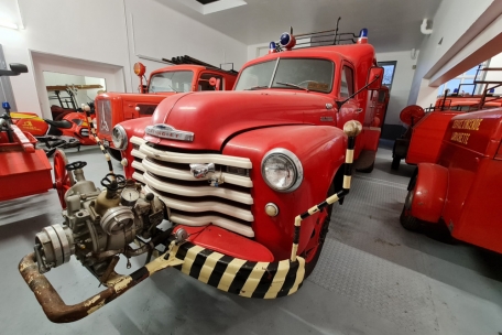 Chevrolet-Einsatzfahrzeug von 1948 (Feuerwehr Stadt Rümelingen)
