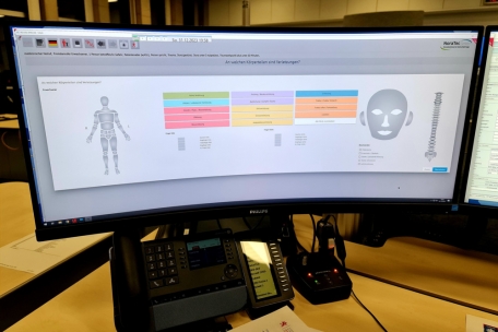 Präzise Fragen sind wichtig, um die Einsatzlage einzuschätzen