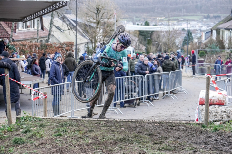 Cyclocross / Neujahrsquer in Petingen: Dubau zum Zweiten, Majerus zum Fünften
