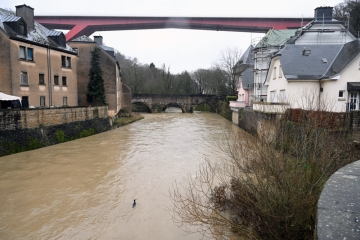 Steigende Pegel / Die Hochwasser-Lage in Luxemburg – „Abwarten und hoffen“