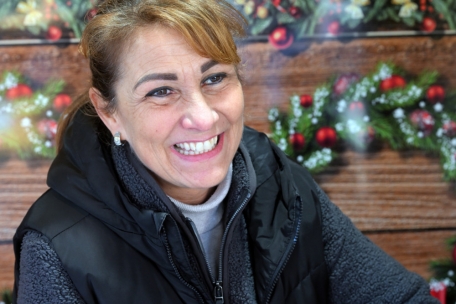 Bei den Betrieben von Brigitte Nielsen sind vor allem die mit Schokolade überzogenen Erdbeeren gefragt