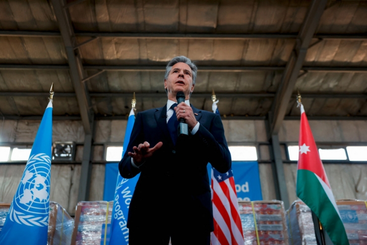 Israel / Chefdiplomaten von USA und aus der EU warnen vor Ausweitung des Gazakriegs