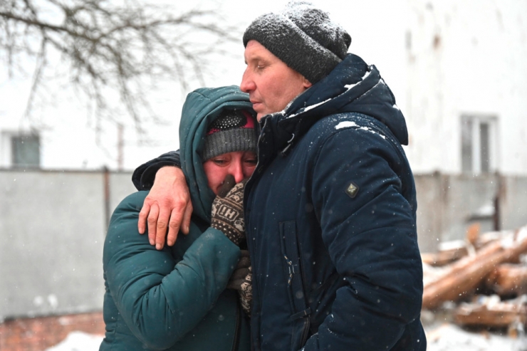 Ukraine / Mindestens vier Tote bei massiven russischen Angriffen