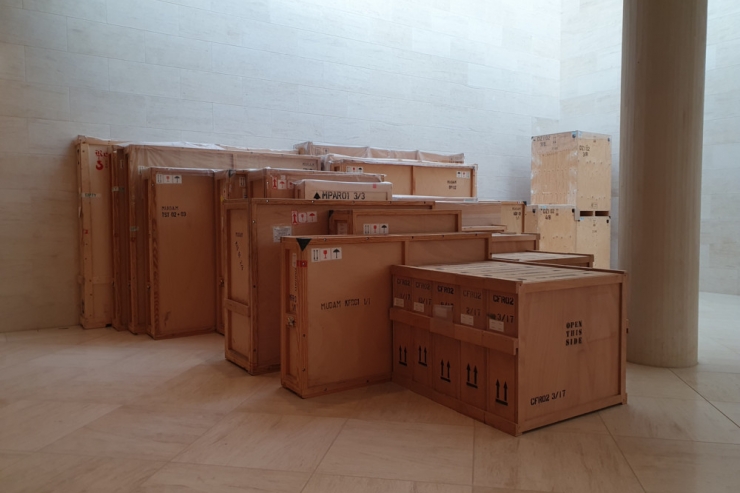 Kunstausstellungen  / Einblick ins Museumseigentum