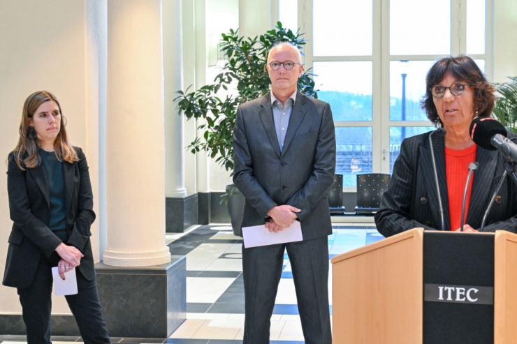 Neujahrsempfang bei der Justiz / Bei Arbeitsplatz und Arbeitskonditionen liegt offensichtlich einiges im Argen