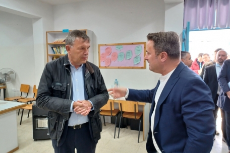 Bettel im Gespräch mit UNRWA-Kommissar Philippe Lazzarini