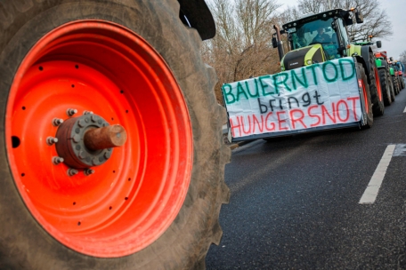 Deutschland / Angebot von FDP-Chef Lindner vor Abschlusskundgebung bei Bauernprotesten