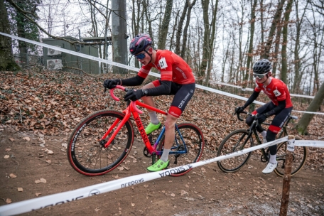 Cyclocross-Landesmeisterschaft  / Junioren: Meylender wird seiner Favoritenrolle gerecht