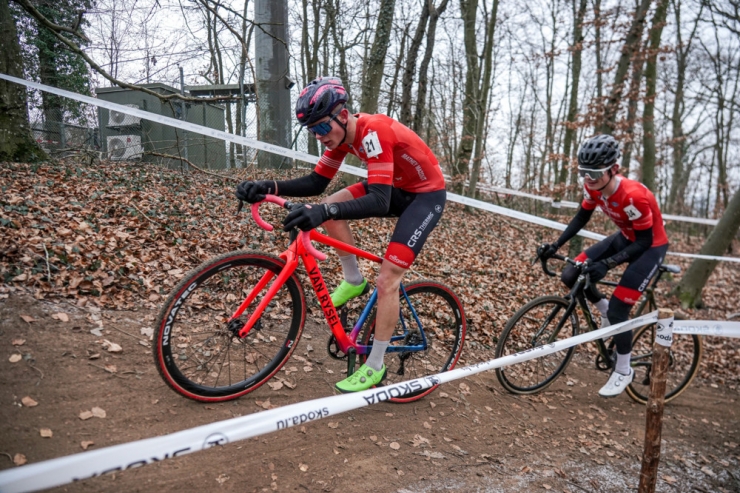 Cyclocross-Landesmeisterschaft  / Junioren: Meylender wird seiner Favoritenrolle gerecht