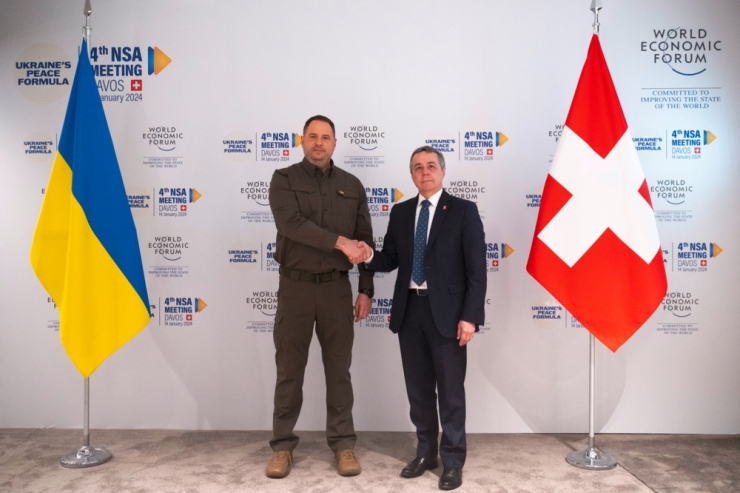 Konflikte / Die Ukraine-Konferenz mit rund 80 Staaten hat in Davos begonnen