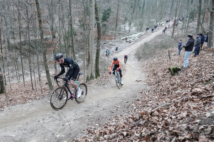 Cyclocross-Landesmeisterschaft / Elite: Loïc Bettendorff bezwingt Raphaël Kockelmann