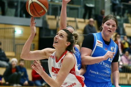 LBBL Damen / Sparta gewinnt Premierenspiel im Centre Atert gegen Contern