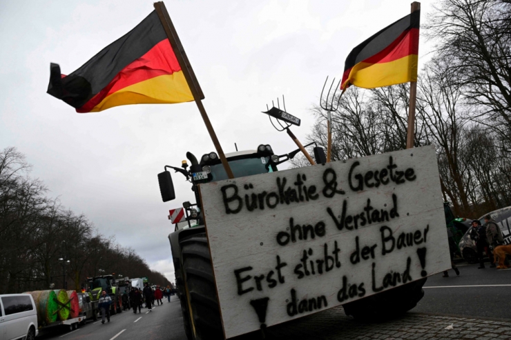 Meinung / Bauerndemo in Deutschland: Protest wirkt – aber nur ein bisschen