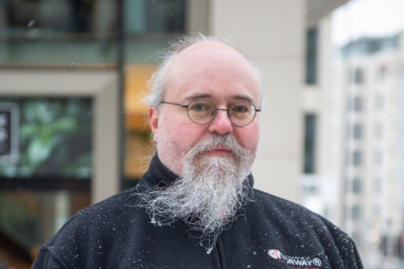 Marc Burggraff („déi Lénk“) wollte sich am Montagmorgen ein Bild von der Lage in der Stadt machen