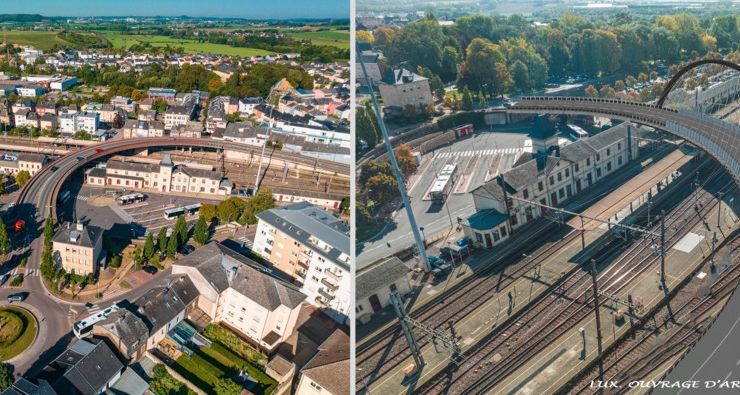 Bettemburg / Langzeitbaustelle am Bahnhof: Chaos im Straßen- und Zugverkehr