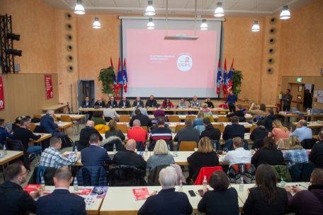 Die OGBL-Kandidaten für die CSL-Wahlen waren zahlreich in der „Maison du peuple“ erschienen