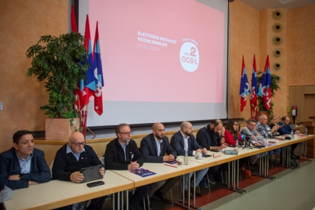 Die OGBL-Geschäftsführung stimmte die Basis auf die kommenden Monate ein