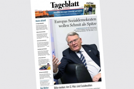 Glatteis & Schnee / Das Tageblatt wird heute nicht ausgetragen – Hier gibt es das E-Paper kostenlos