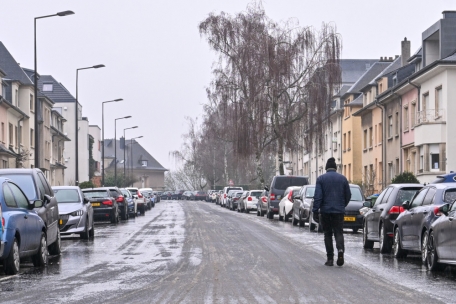 Fotogalerie / Straßen teilweise wie leer gefegt: So eisig war der Morgen in Luxemburg 