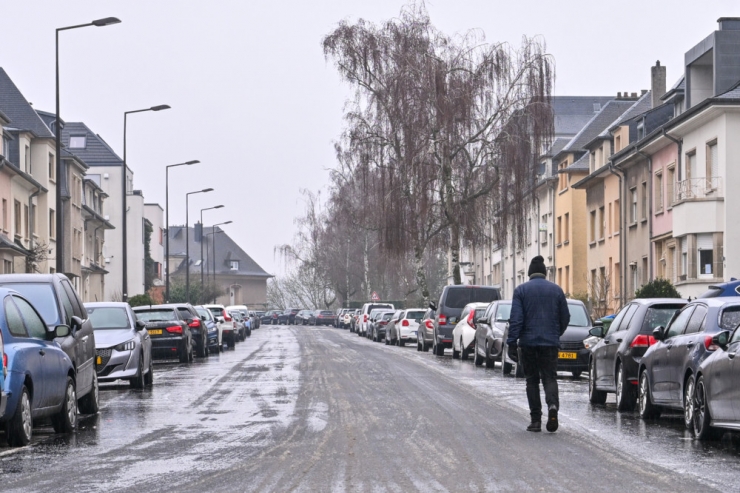 Fotogalerie / Straßen teilweise wie leer gefegt: So eisig war der Morgen in Luxemburg 