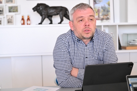 DP-Bürgermeister Steve Reckel