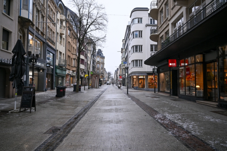 Luxemburg-Stadt / „Niemand war unterwegs“: Wie es am Tag mit roter Alarmstufe in der Hauptstadt aussah