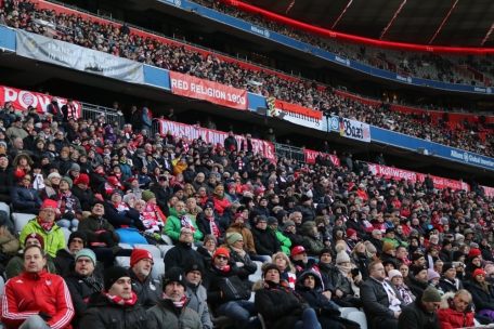 Bei der Abschiedsfeier für Franz Beckenbauer in der Allianz-Arena in München