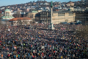 Deutschland / Erneut bundesweit Proteste gegen Rechtsextremismus erwartet