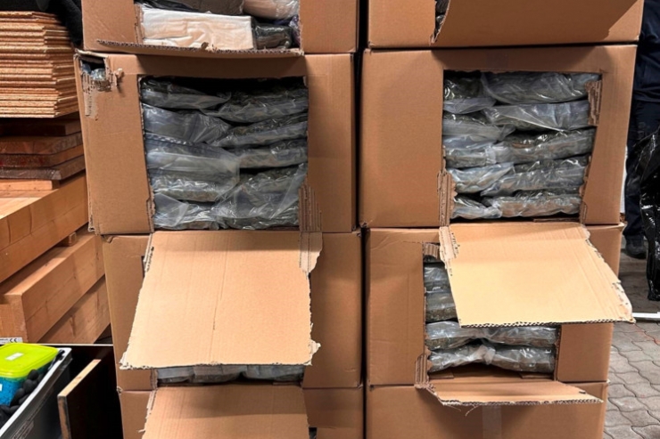 Gezielte Kontrolle / Nach Grenzübertritt von Luxemburg nach Deutschland: Zoll entdeckt halbe Tonne Marihuana in Lkw