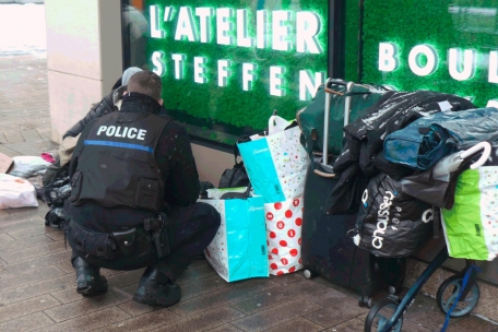 Luxemburg-Stadt / Partei-Jugendorganisationen veranstalten Demonstration gegen Bettelverbot