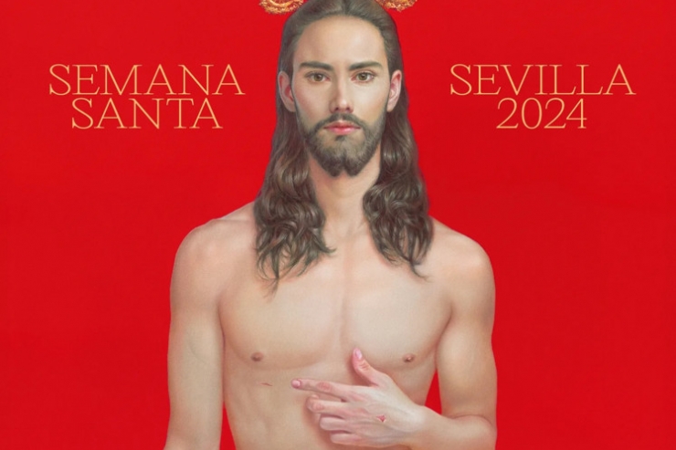 Spanien / Sexy Jesus: Ein Plakat für die Osterwoche sorgt in Andalusien für Aufregung