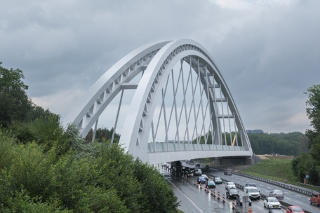 Die Brücke in der Nähe von Kockelscheuer