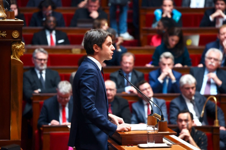 France / „Comme l’a dit le président …“: Attal présente une feuille de route résolument macronienne