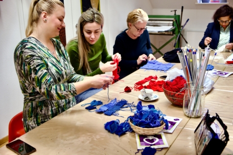 Café Tricot / Wenn Schlaufen Geschichten erzählen