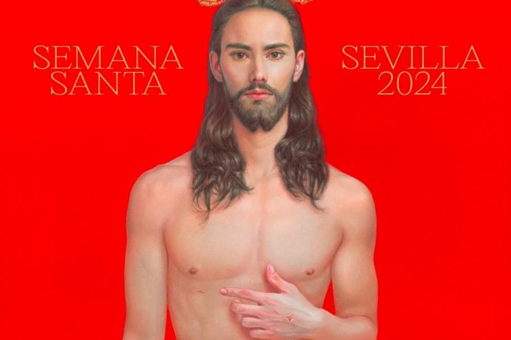 Spanien / Sexy Jesus: Ein Plakat für die Osterwoche sorgt in Andalusien für Aufregung