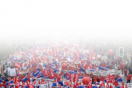 Großdemo gegen den Sozialabbau im Mai 2009