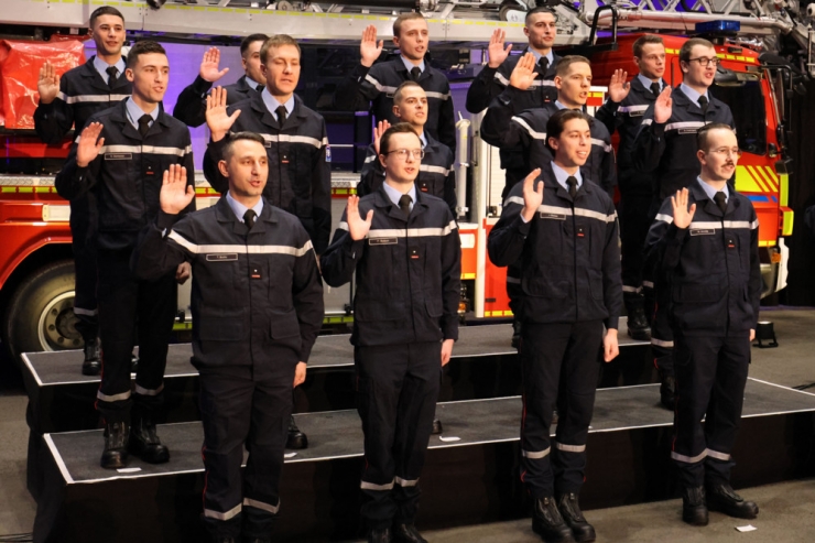 Luxemburg / 31 neue Feuerwehrleute vereidigt