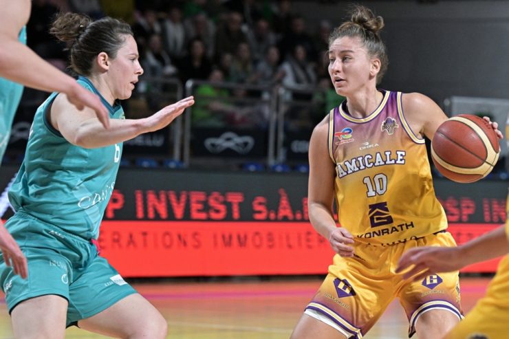 Basketball / In der Damen-LBBL bringen sich die Teams für die Zwischenrunde in Position