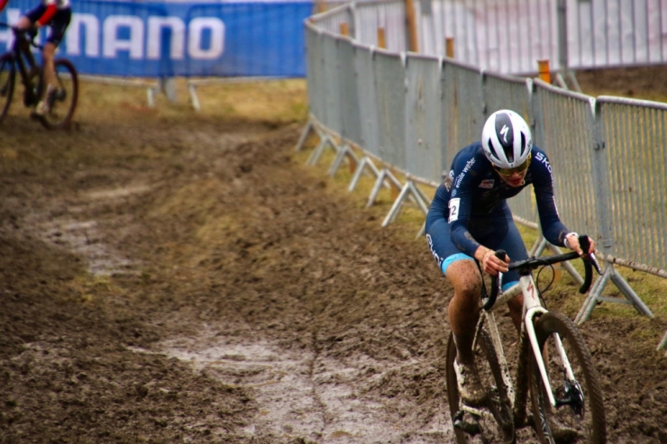 Cyclocross-WM / Kampf mit den Bedingungen: Schreiber kommt in Tabor nicht mit der Strecke zurecht