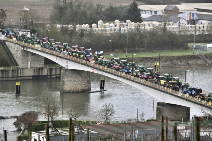 Bauernproteste / Gemeinsam gegen die Agrarpolitik der EU