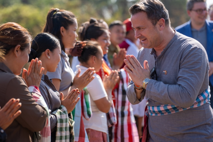 Entwicklungshilfe / „Very enthusiastic“ durch Laos: Xavier Bettel auf Besuch bei Kooperationsprojekten