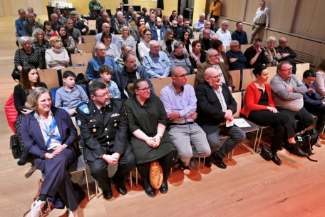 Viele der Freiwilligen kamen zur Feierstunde ins Aalt Stadthaus